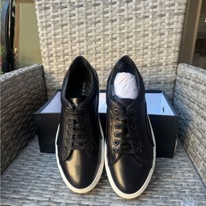 🖤 Kore’ de Midori BLACK leather sneakers| NEW Men’s 8/ Women’s 9.5/ EU 41